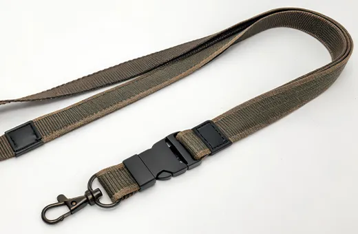 Safety breakaway clip on lanyard for schools and healthcare