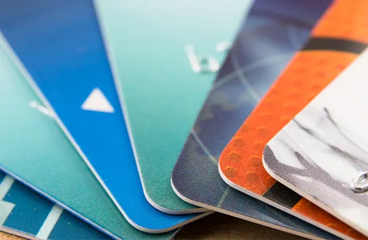 Custom PVC cards as an alternative to paper cards