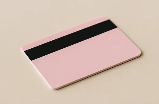 Gift card with magnetic stripe for legacy POS and hotel redemption systems