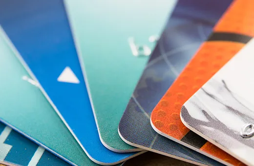 Standard PVC gift card 0.76mm ISO format for everyday retail and hospitality use