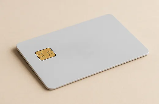 Gift card with RFID or NFC chip for contactless payment and premium gifting